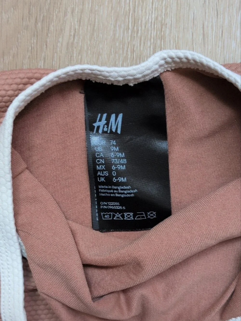 H&M Baby Swim Suit One-Piece